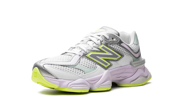 NB 9060 White Silver Metalic Taro