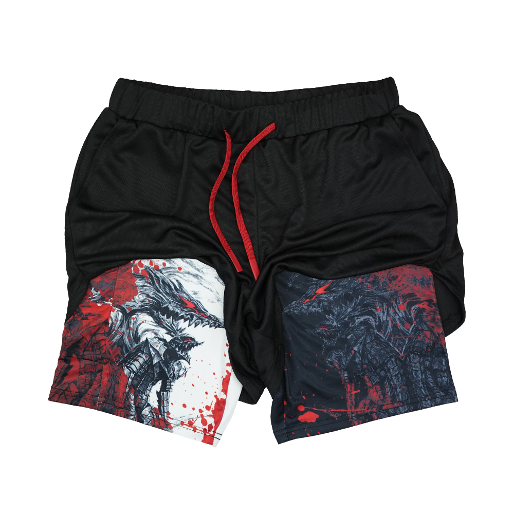 Black Swordsman Performance Shorts