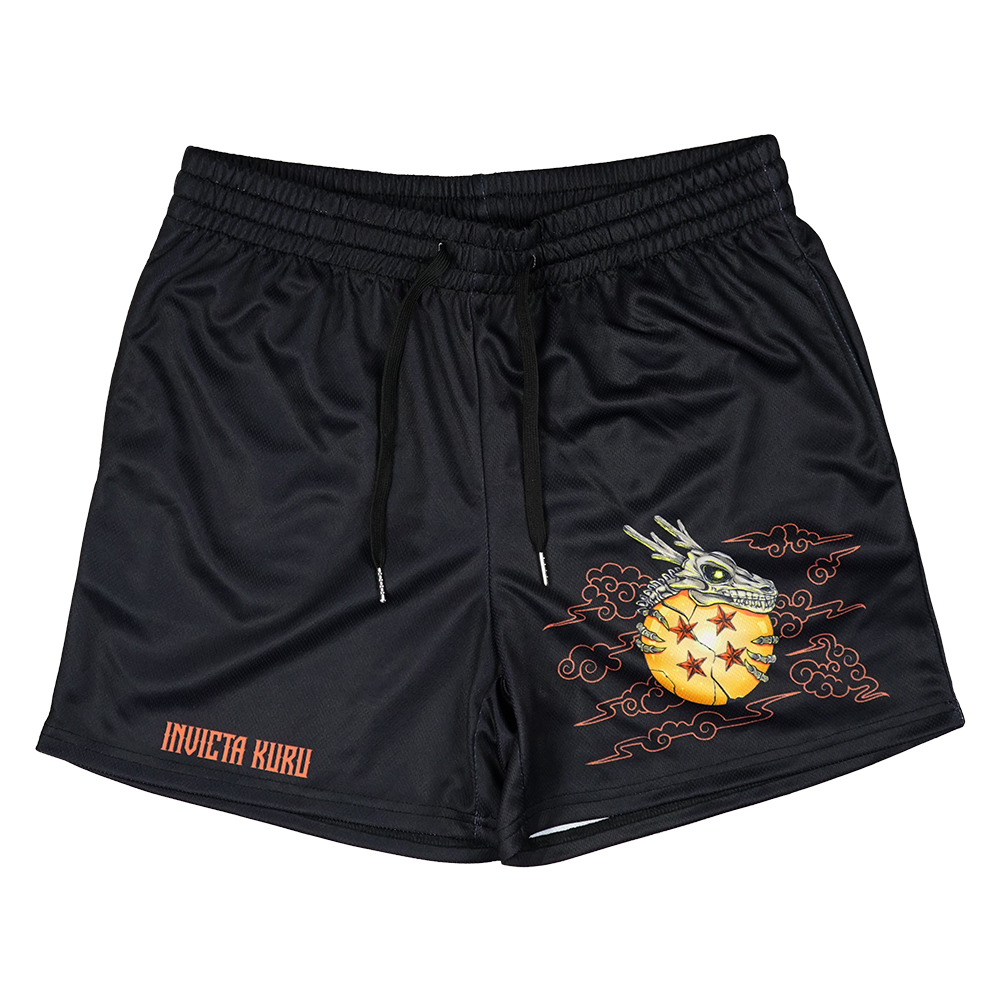 Dragon God Shorts - Black