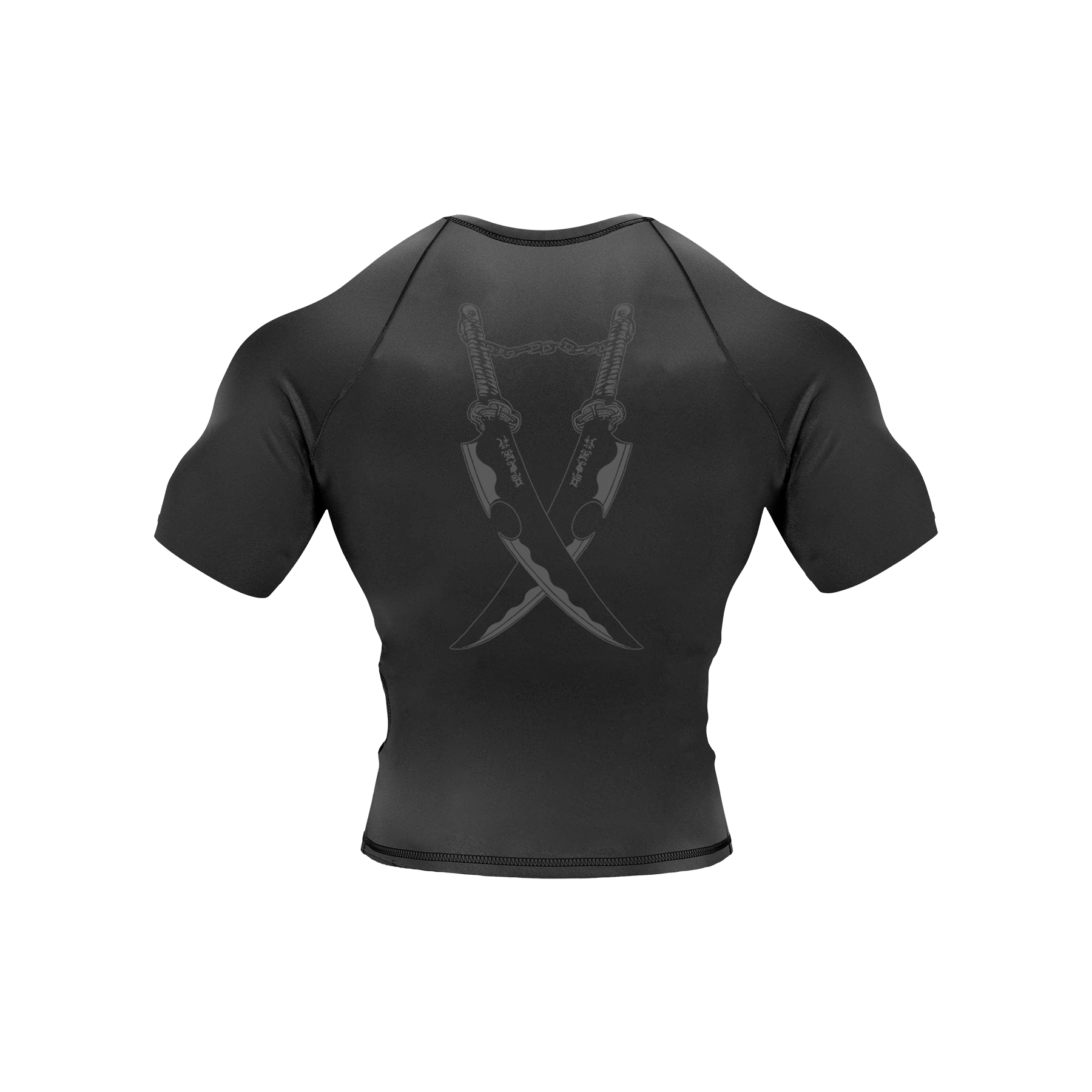 Flashy Swords Compression Tee