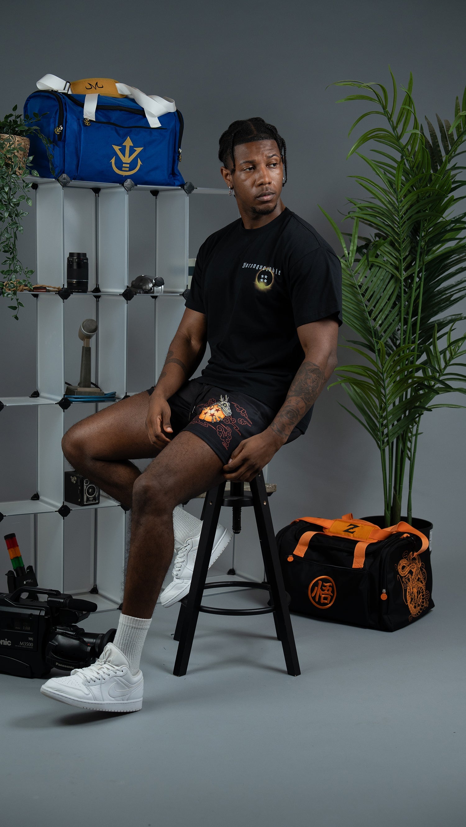 Dragon God Shorts - Black