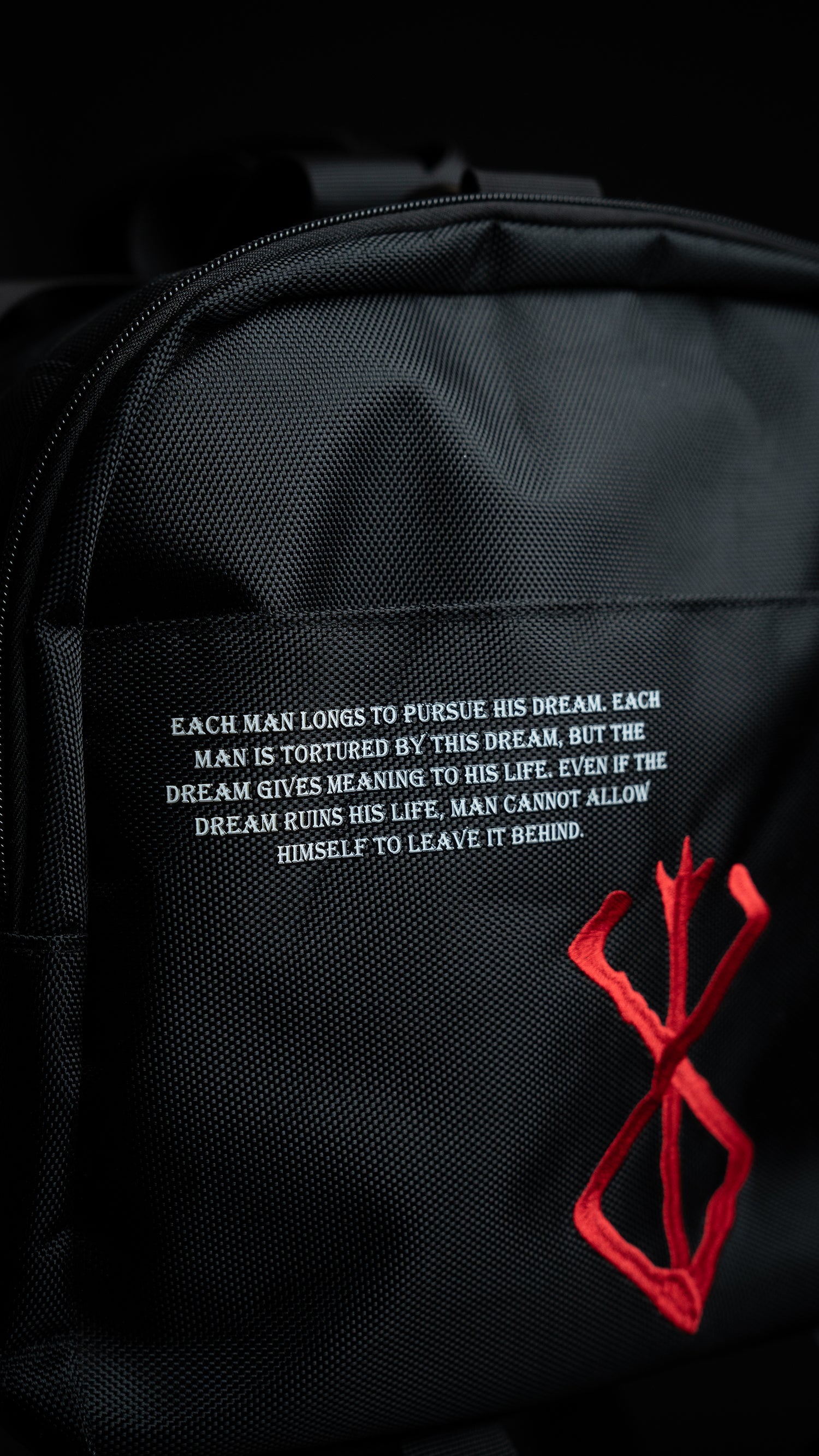 Black Swordsman Duffle Bag