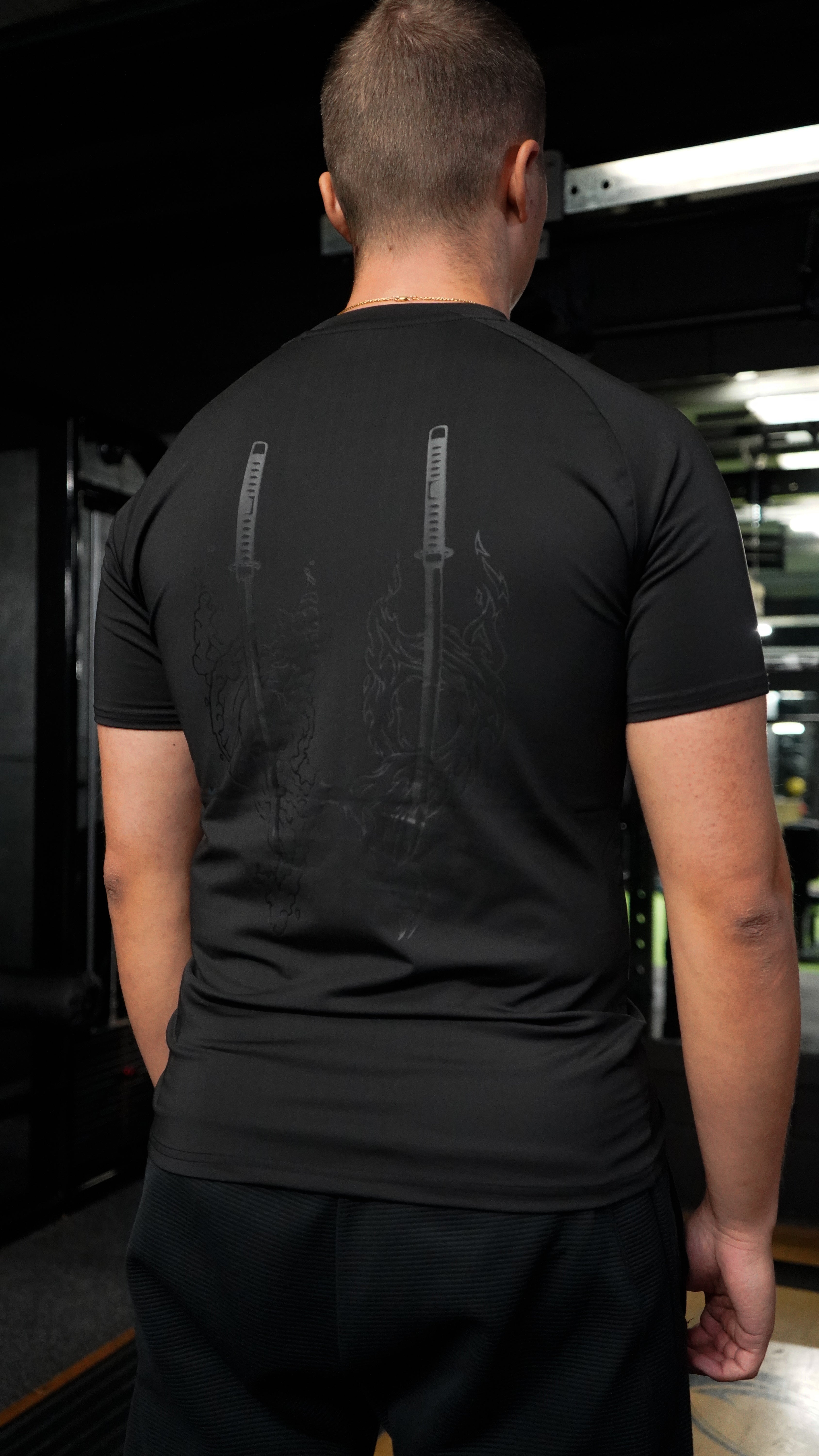 Double Katana Compression Tee