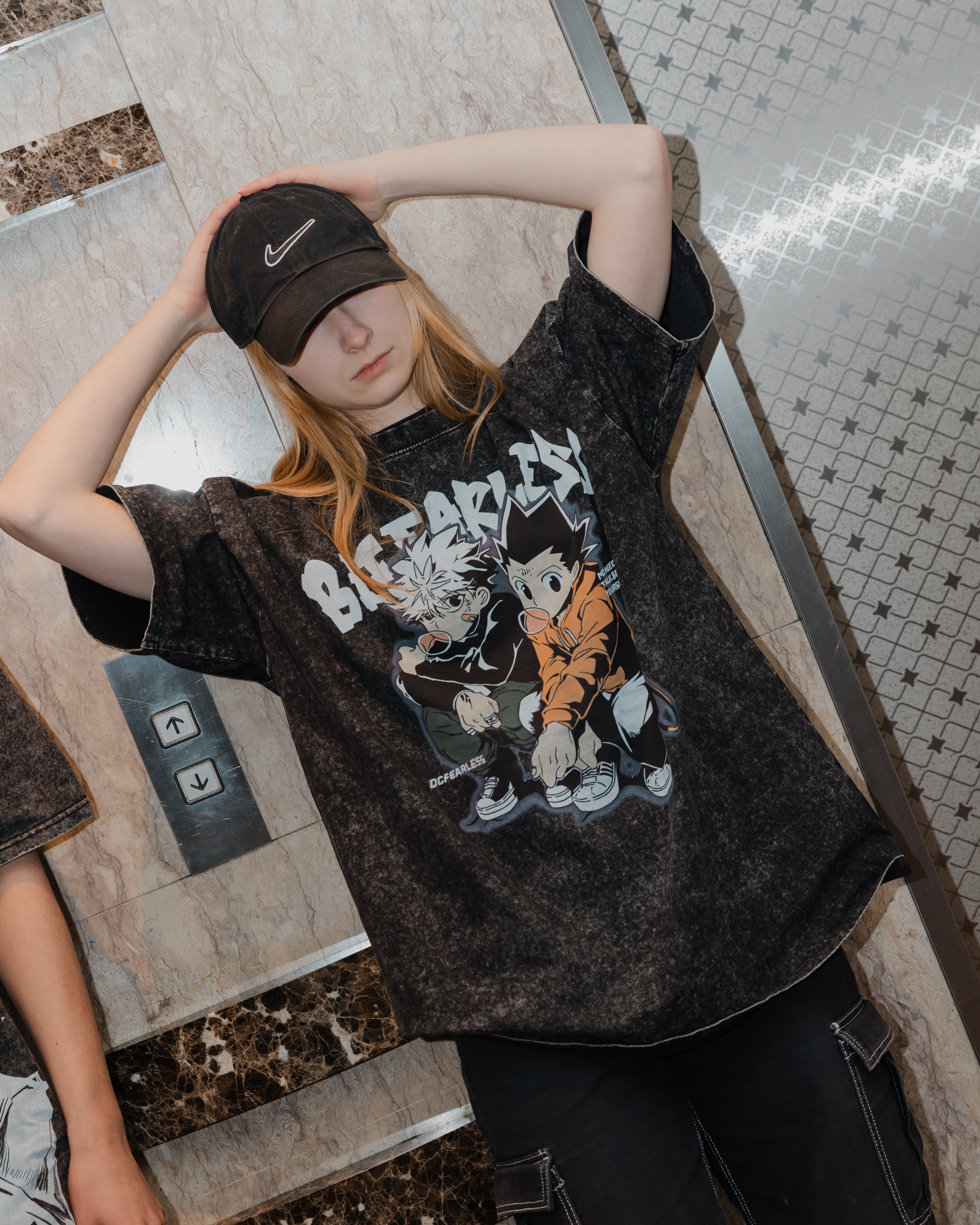 BE FEARLESS VINTAGE TEE