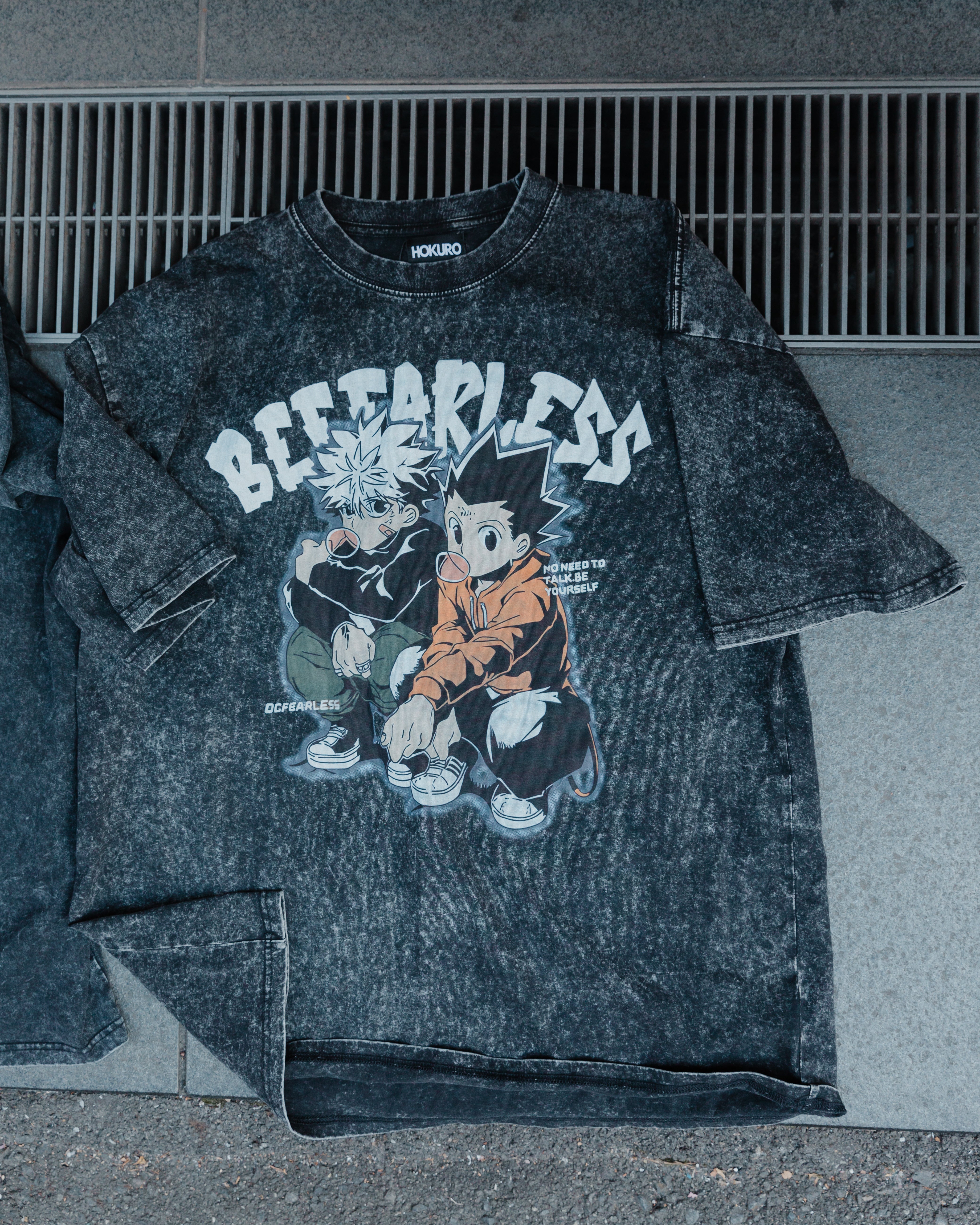 BE FEARLESS VINTAGE TEE