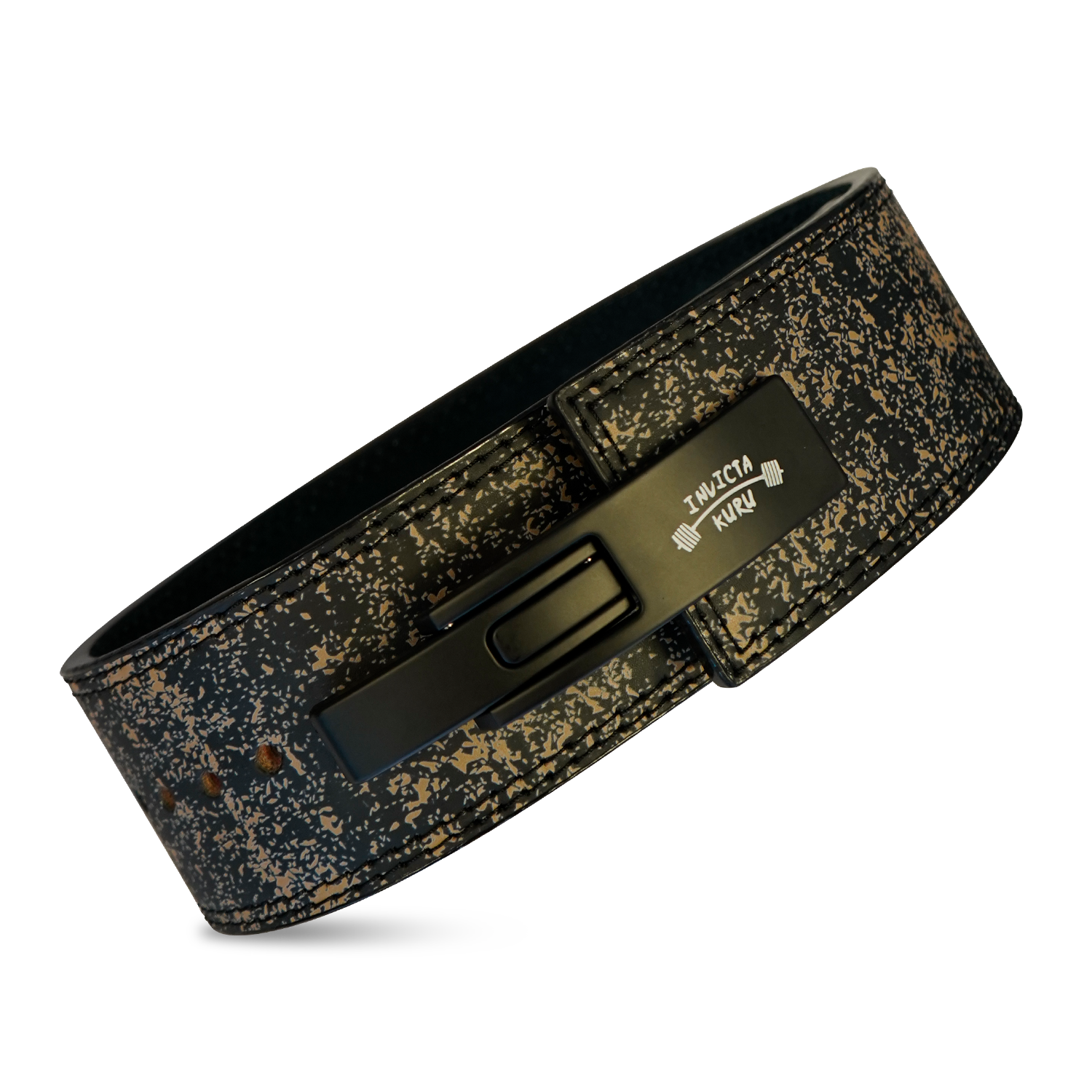 Clover Embroidered Lever Belt