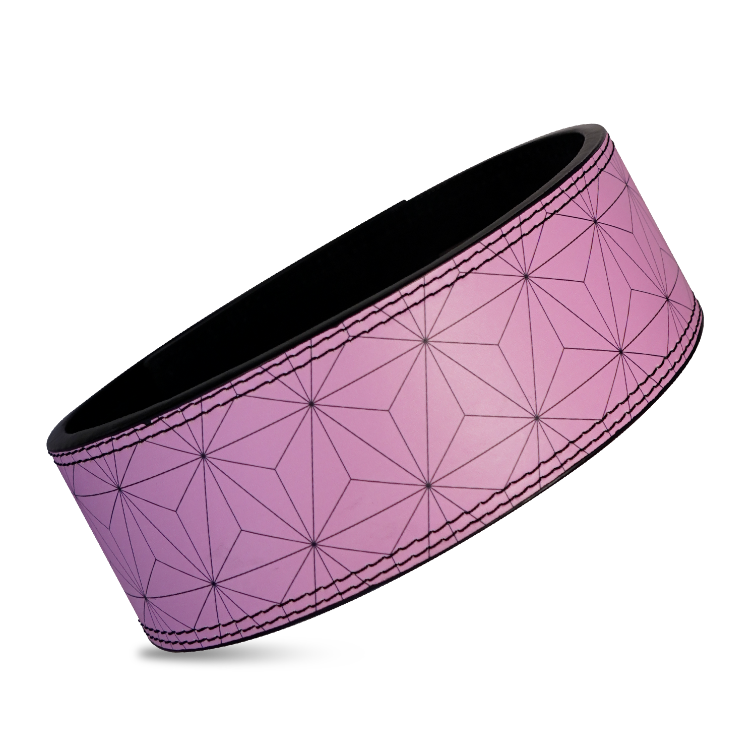 Pink Pattern Lever Belt