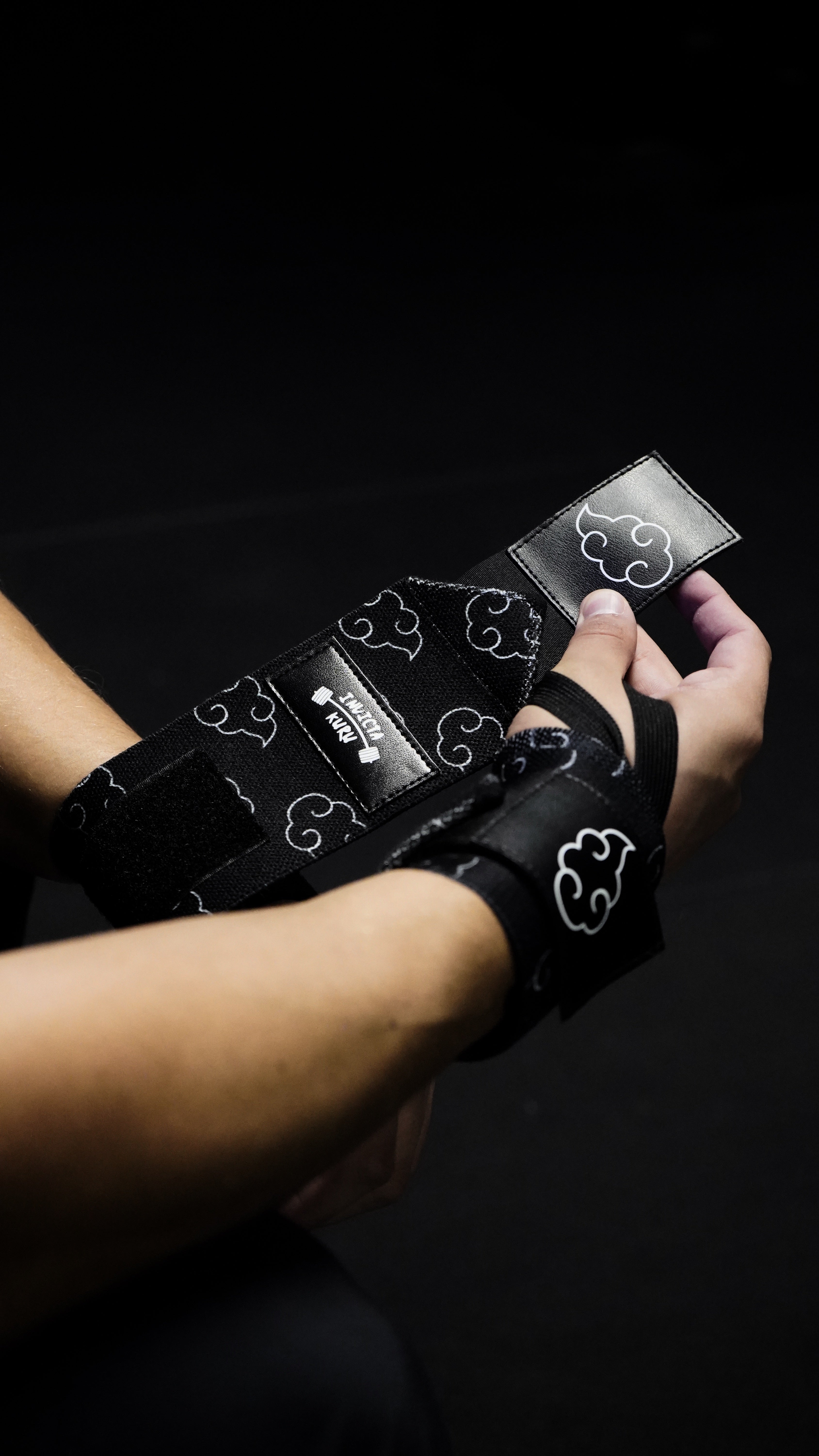 White Clouds Wrist Wraps