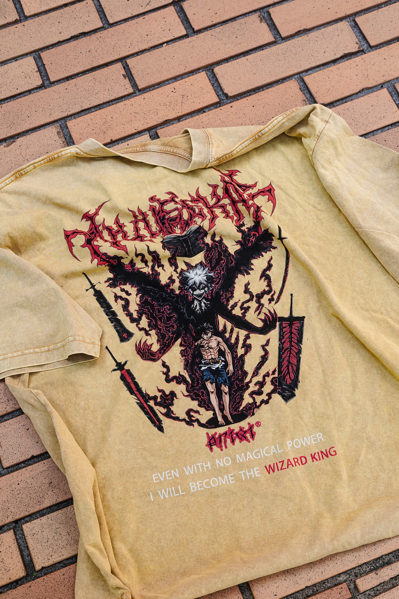 ASTA DEMON VINTAGE OVERSIZE TEE