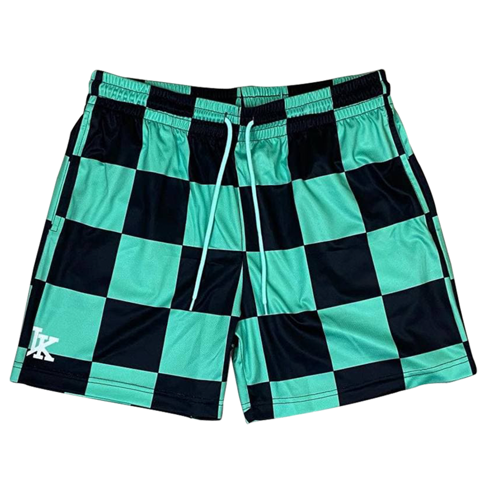 Checkered Pattern Shorts