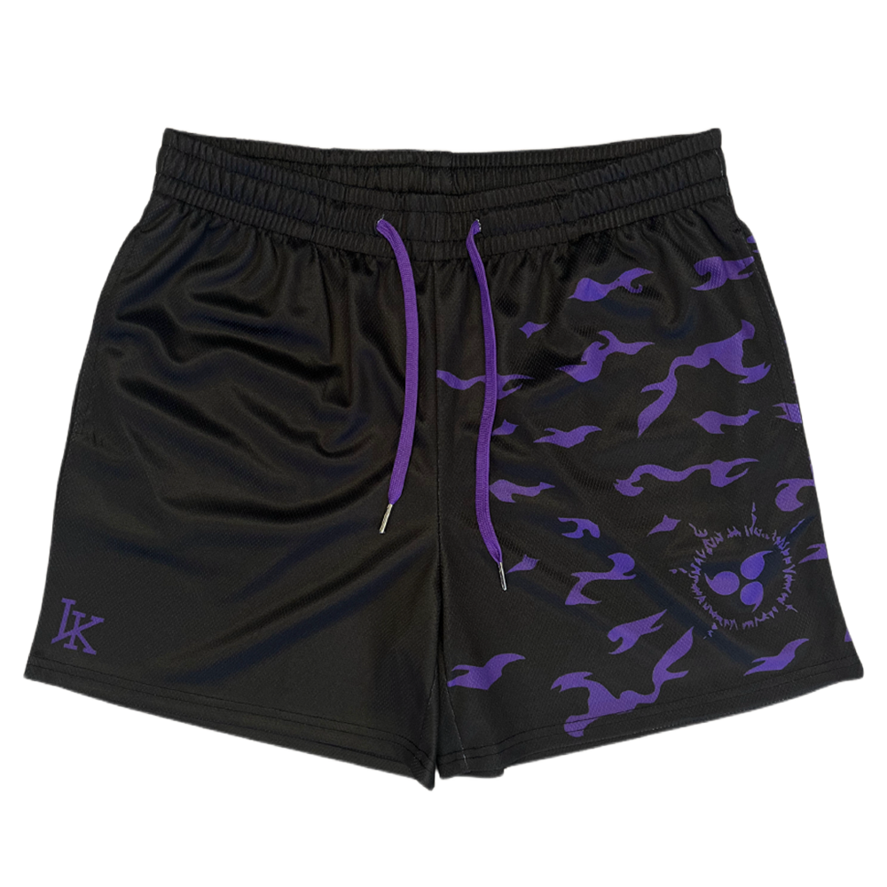 Curse Mesh Shorts - Black