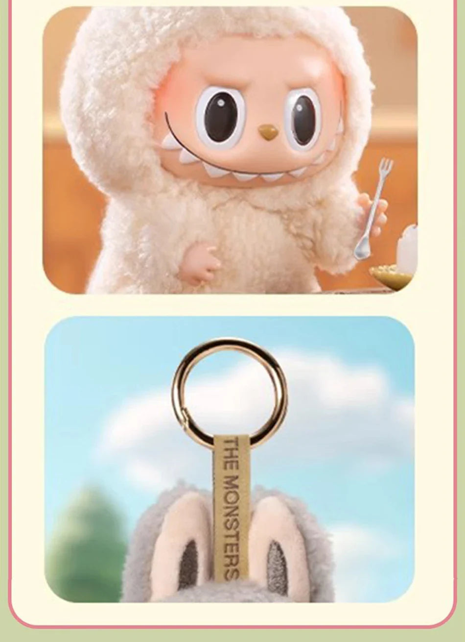 🧸 Labubu Enamel Figurine 17 cm – Kawaii Monster & Pop Decoration