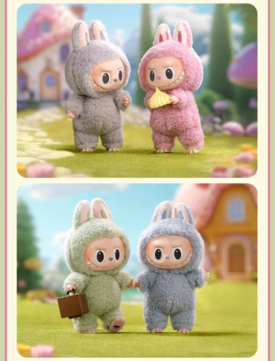 🧸 Labubu Enamel Figurine 17 cm – Kawaii Monster & Pop Decoration