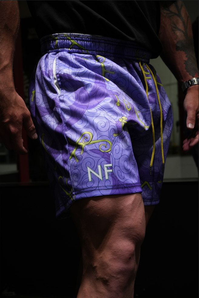 Purple Berries Shorts