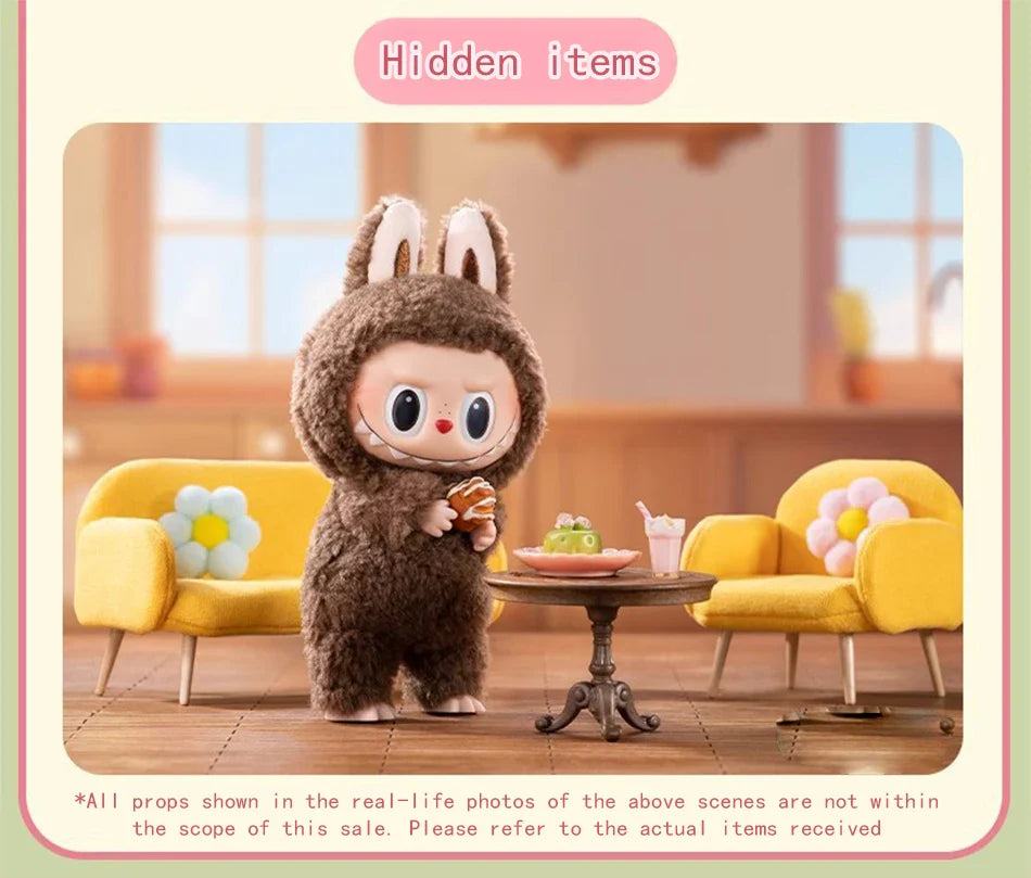 🧸 Labubu Enamel Figurine 17 cm – Kawaii Monster & Pop Decoration