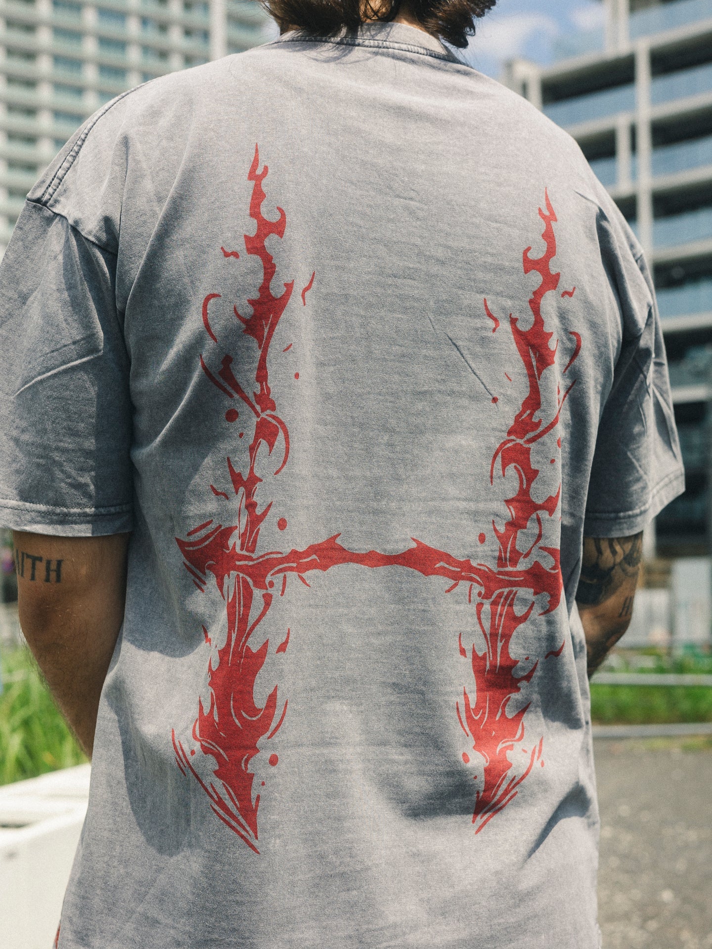 2-SIDED CHOSO VINTAGE OVERSIZE TEE