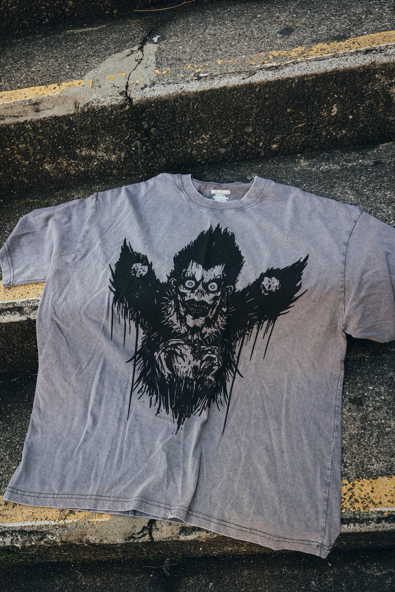SHINIGAMI RYUK VINTAGE OVERSIZE TEE