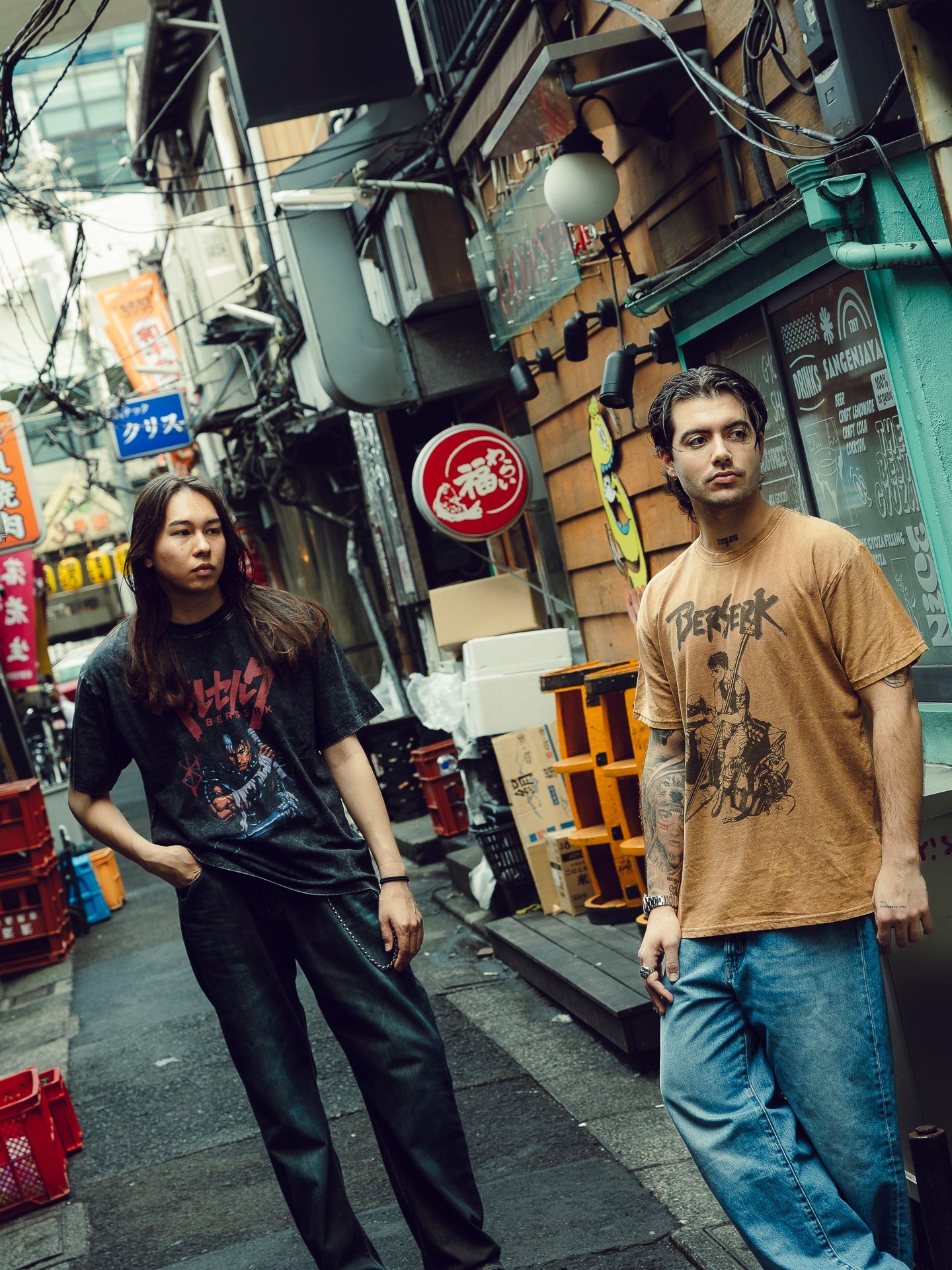 BERSERK GUTS VINTAGE OVERSIZE TEE