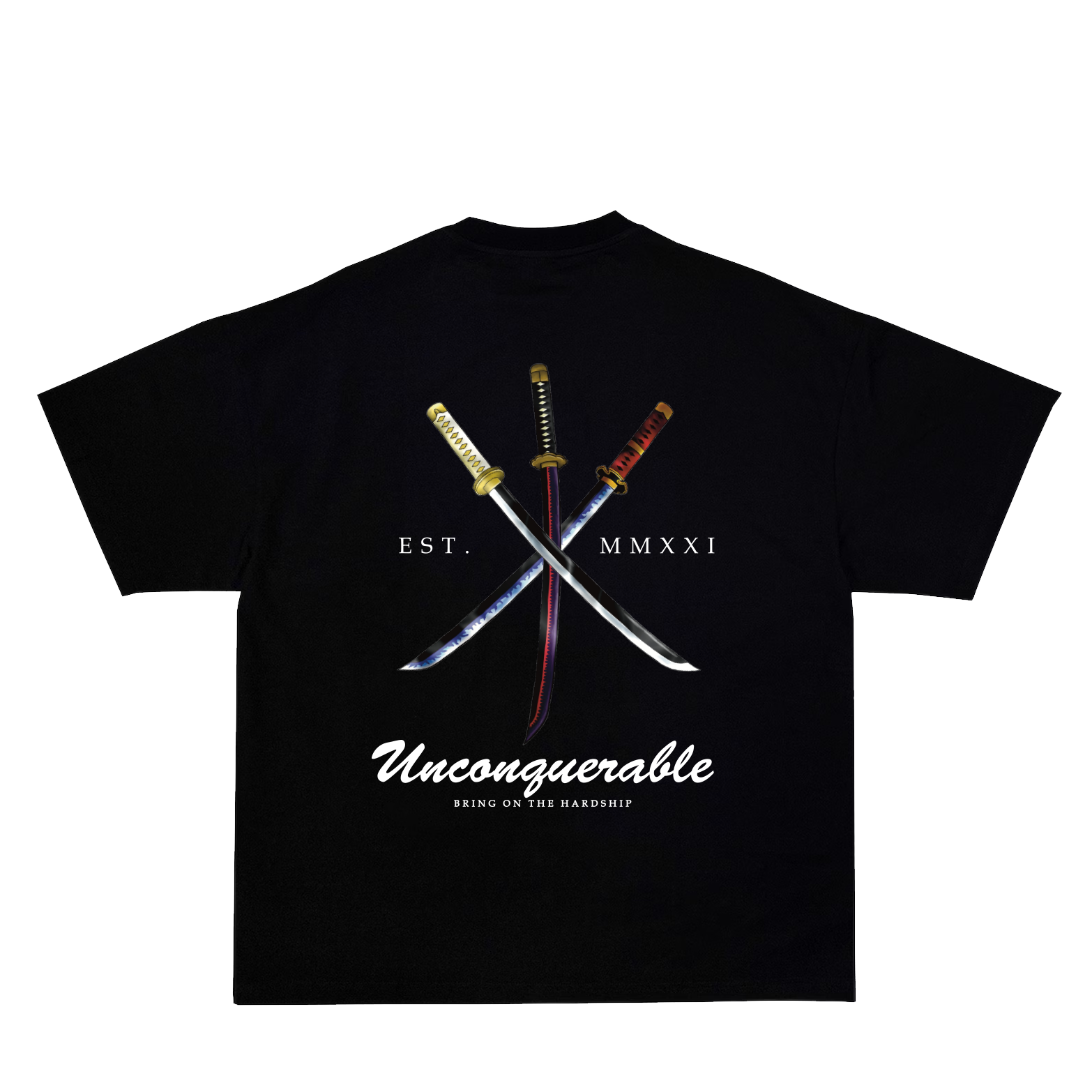 Unconquerable Swordsman Pump Cover - Black