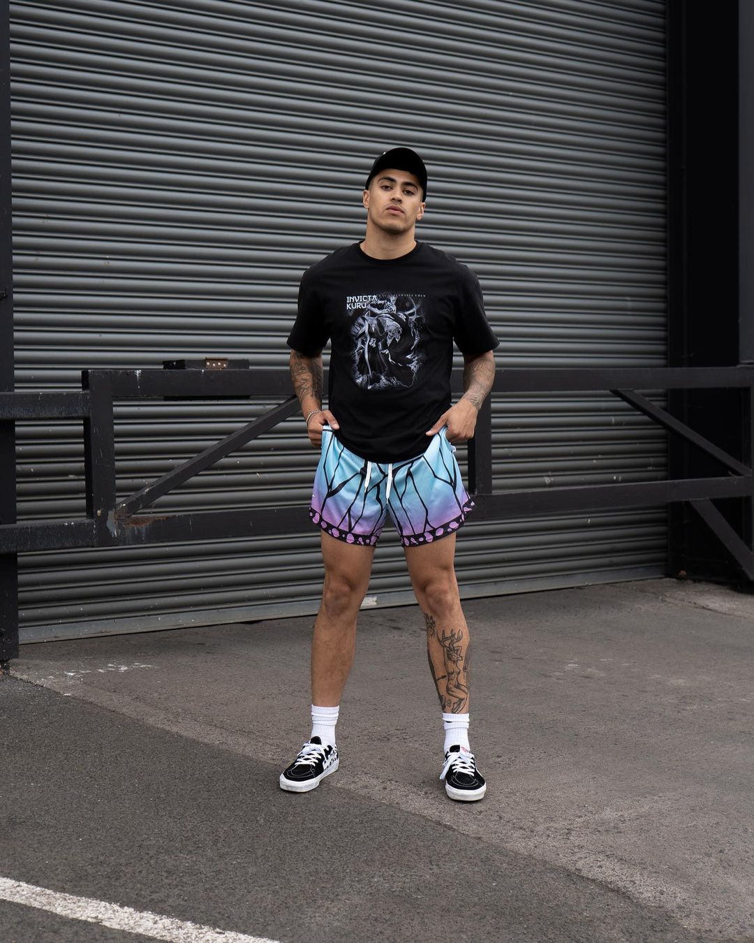 Butterfly Pattern Shorts