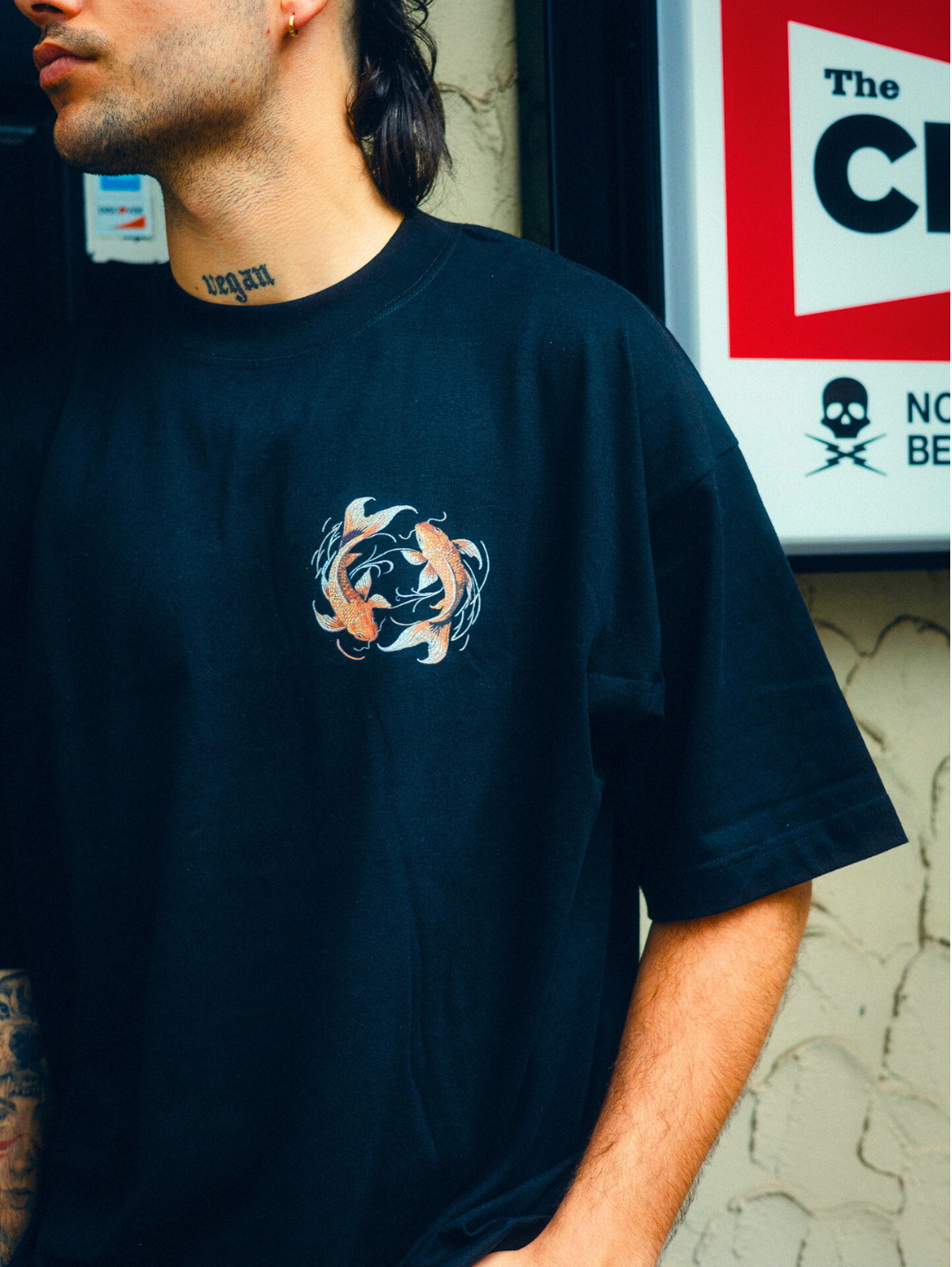 KOI FISH OVERSIZE TEE