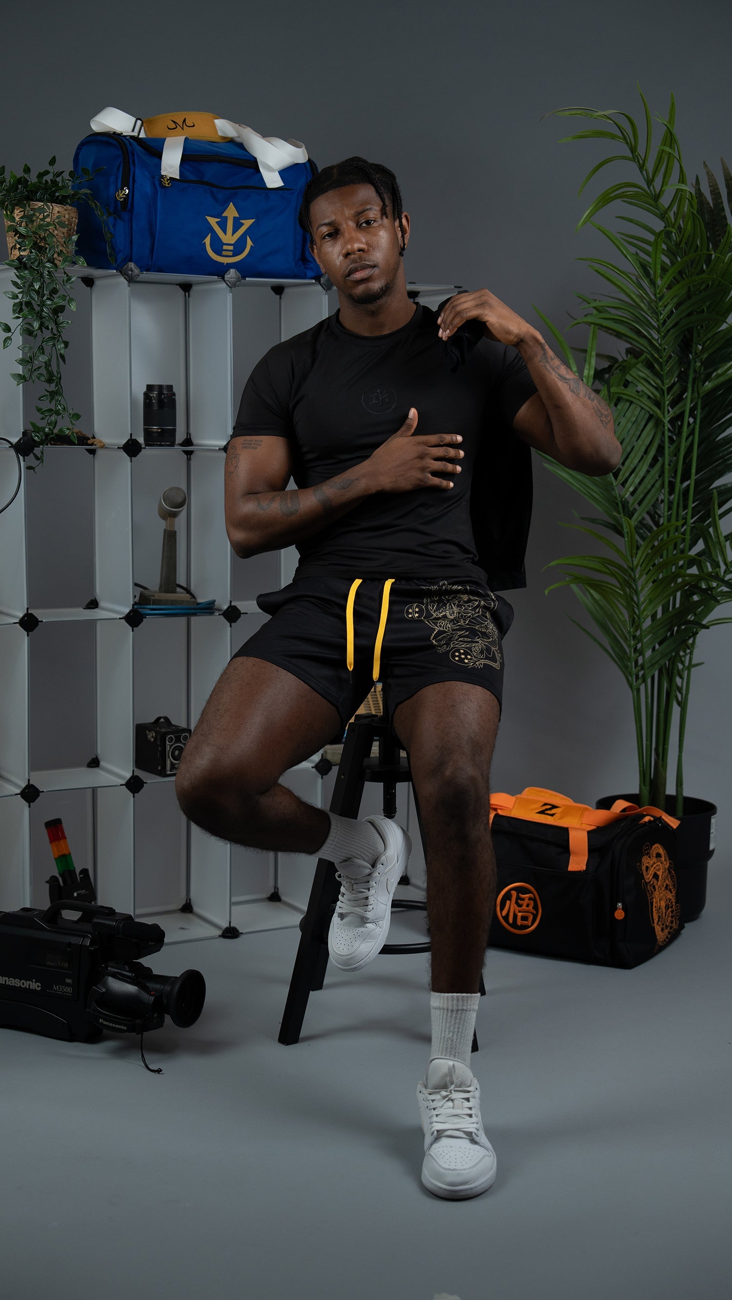 Eternal Dragon Shorts - Black