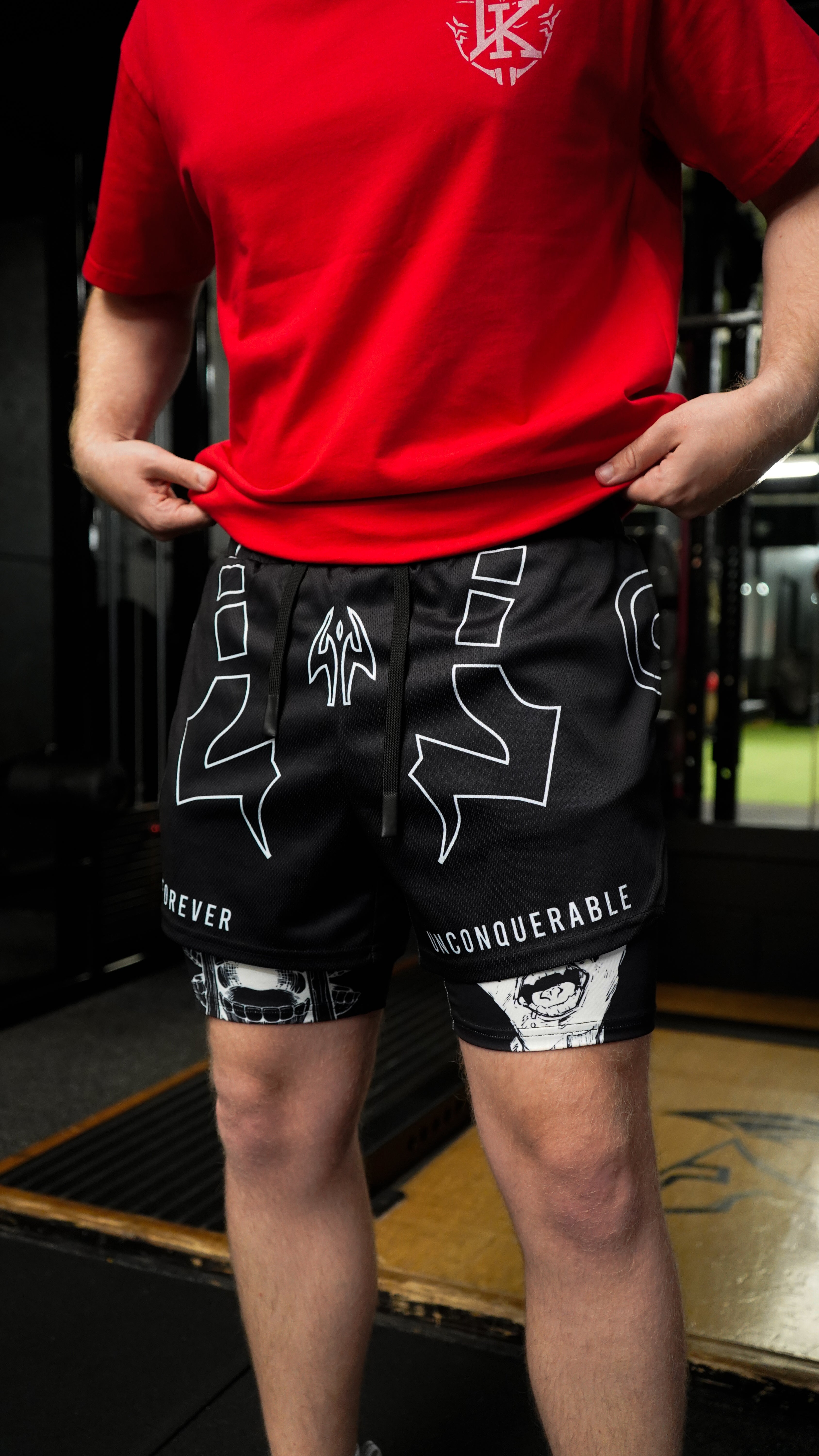 Unconquerable Curse Performance Shorts