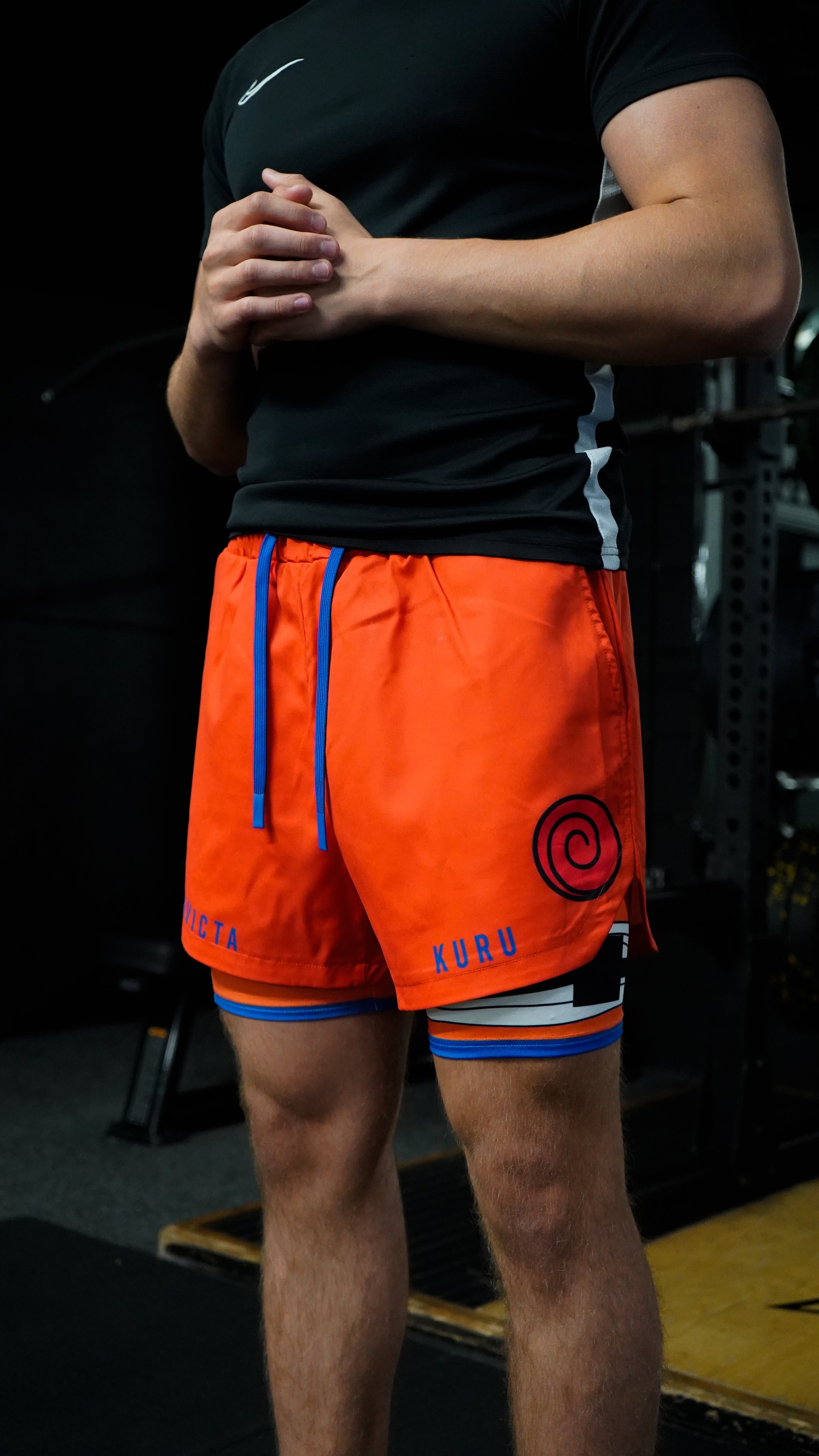 Orange Uniform Performance Shorts