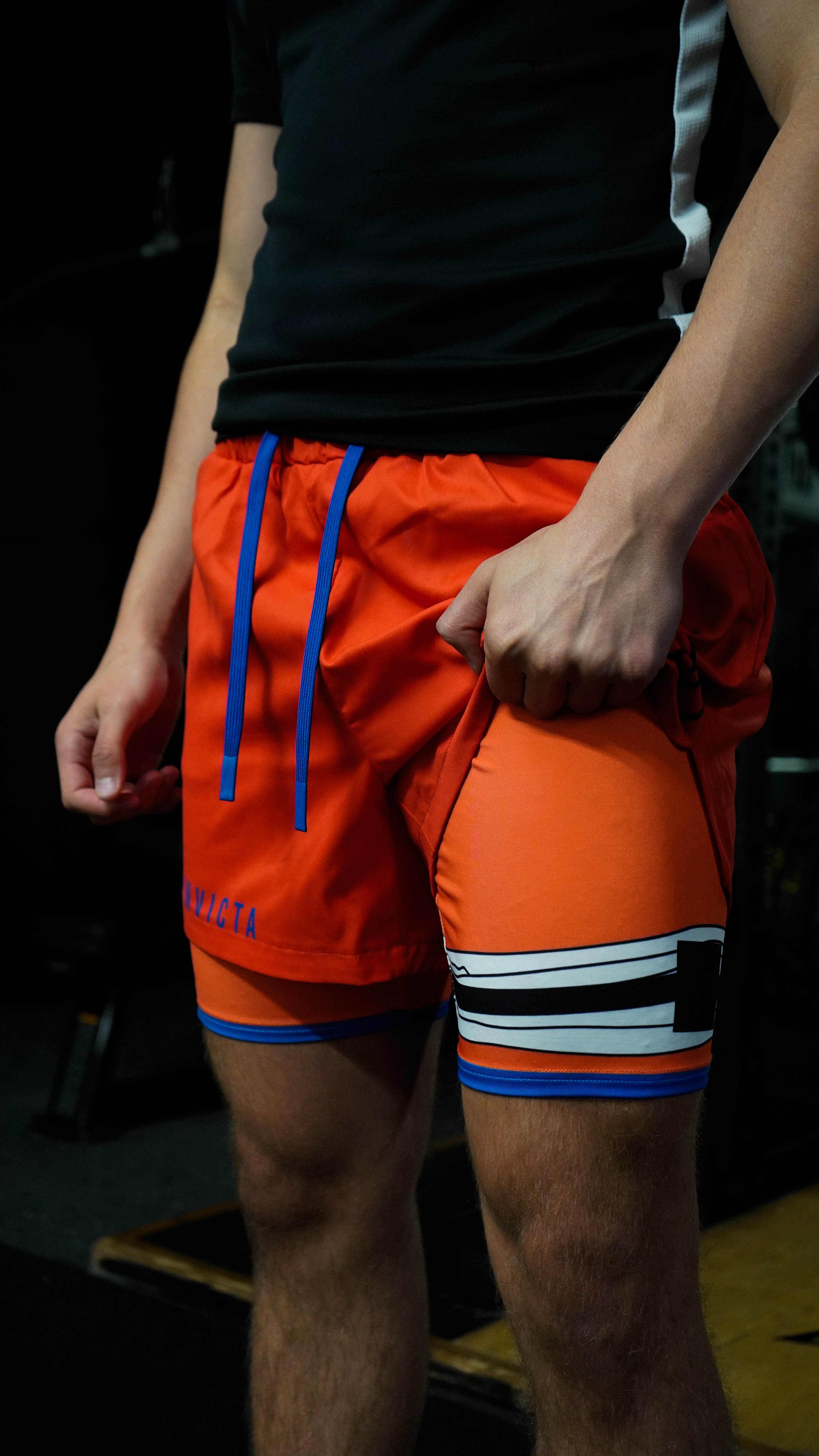 Orange Uniform Performance Shorts