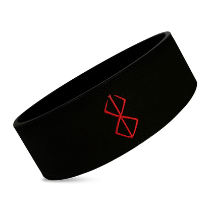 Tormented Embroidered Lever Belt