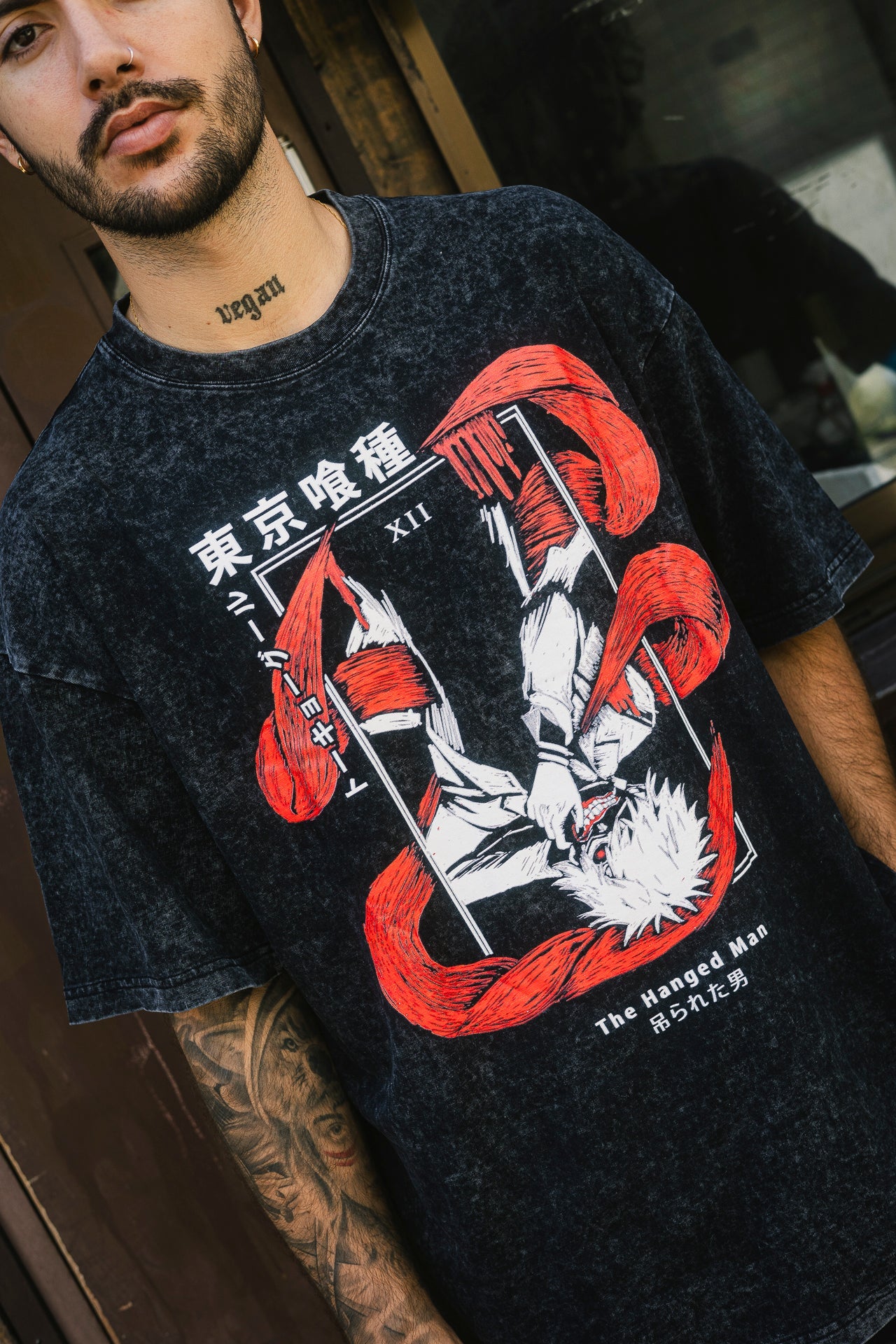 TOKYO GHOUL KANEKI KEN VINTAGE OVERSIZE TEE