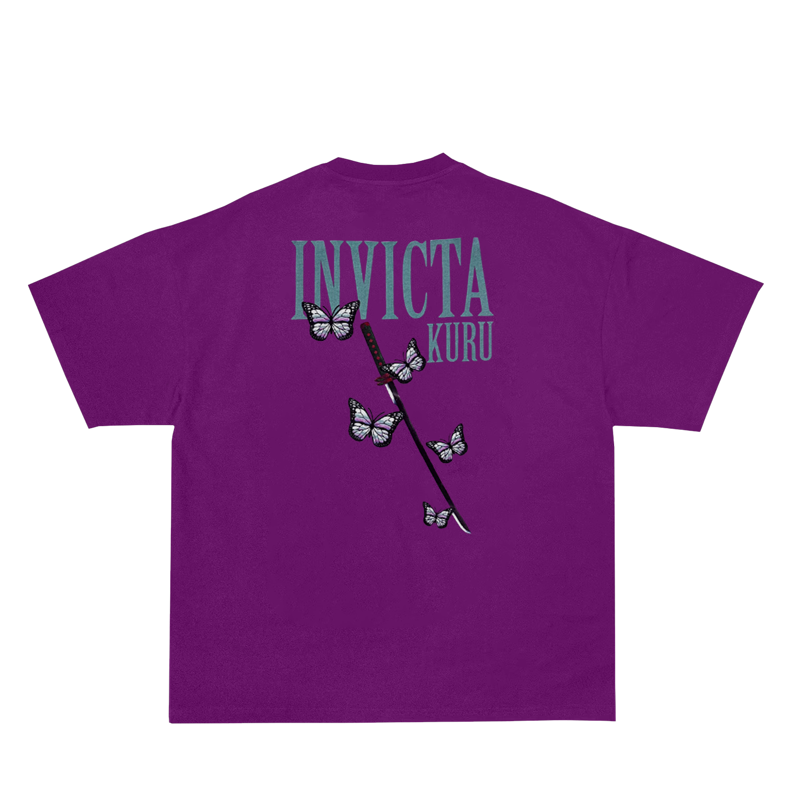 Butterfly Katana Pump Cover - Purple