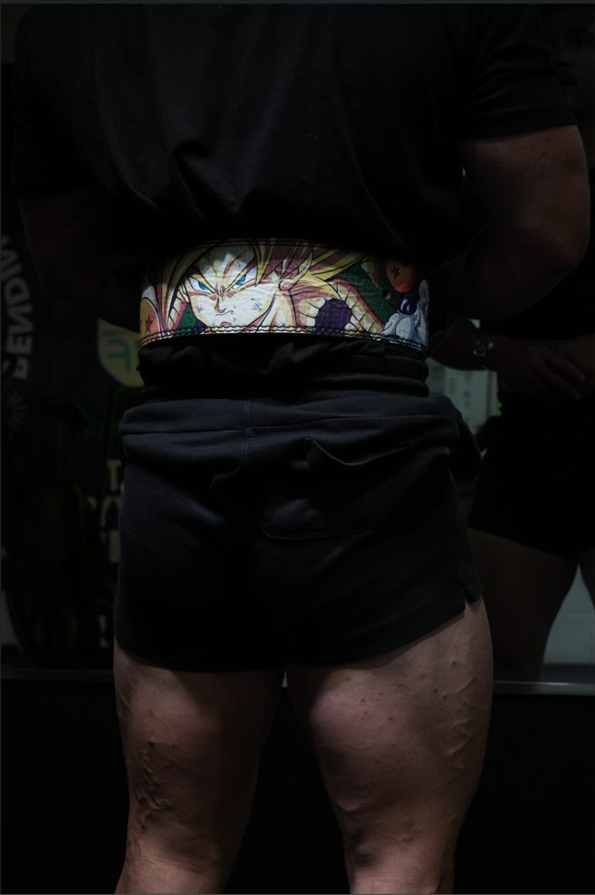 Dragon Ball Z Lifting Belt