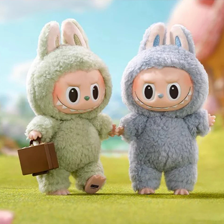 🧸 Labubu Enamel Figurine 17 cm – Kawaii Monster &amp; Pop Decoration