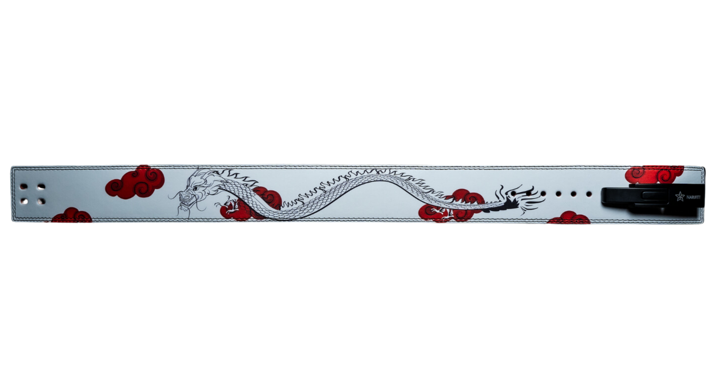 White Dragon Lifting Belt