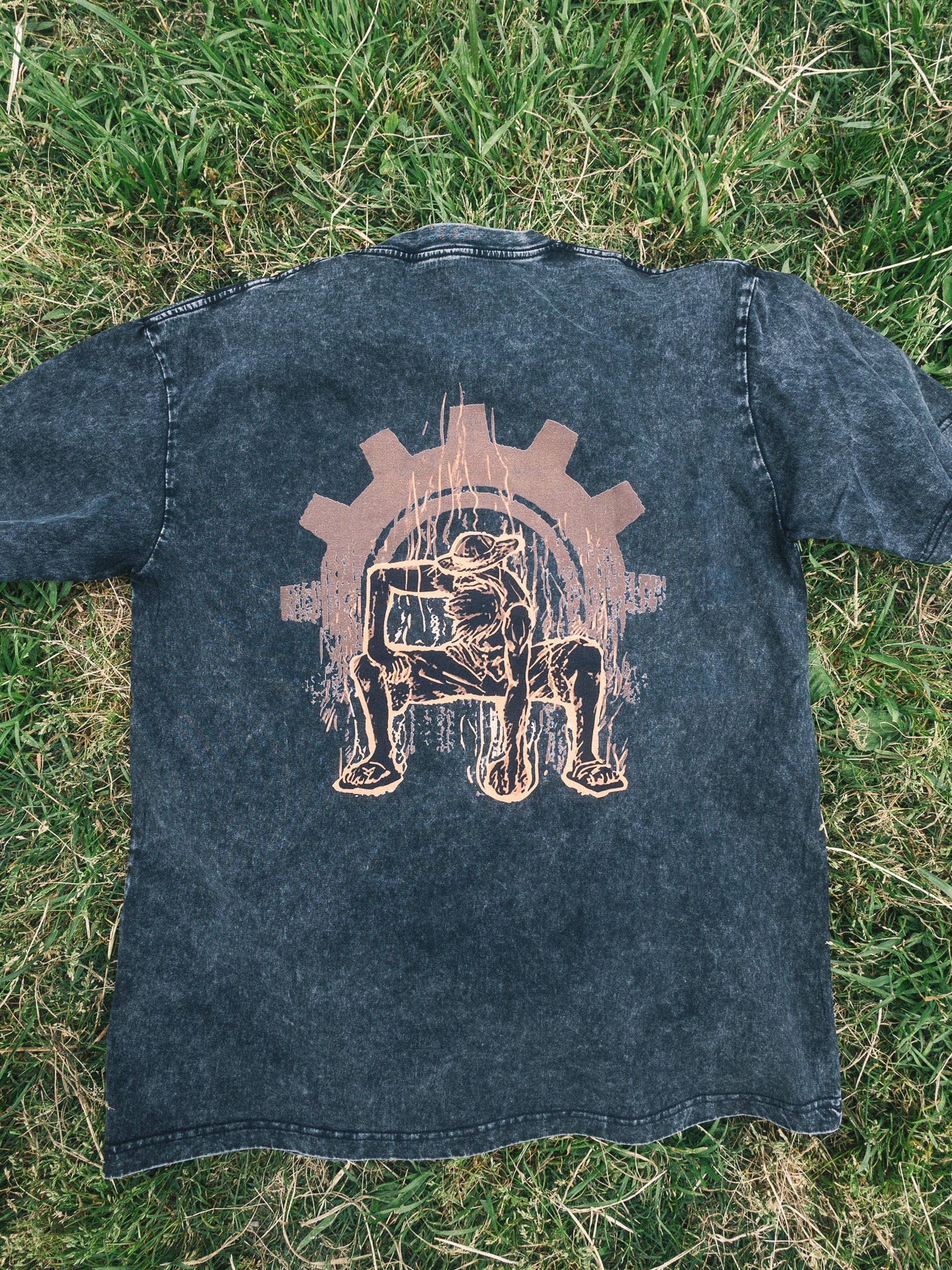 STRAW HAT LUFFY VINTAGE OVERSIZE TEE