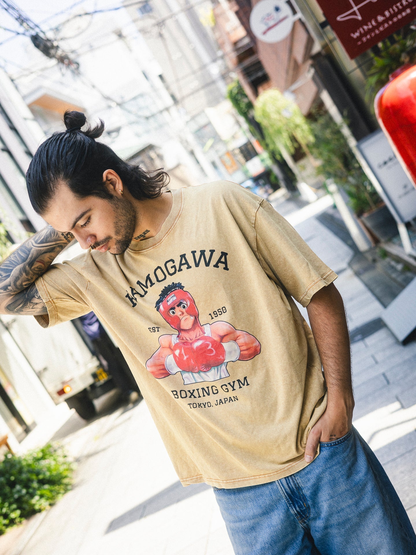 HAJIME NO IPPO VINTAGE OVERSIZE TEE