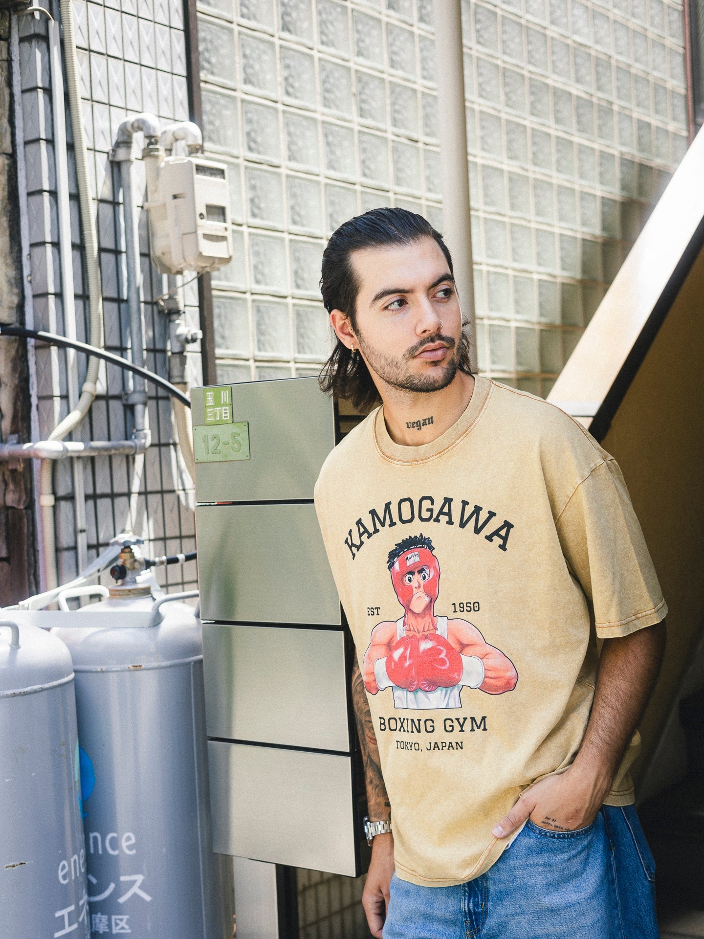 HAJIME NO IPPO VINTAGE OVERSIZE TEE