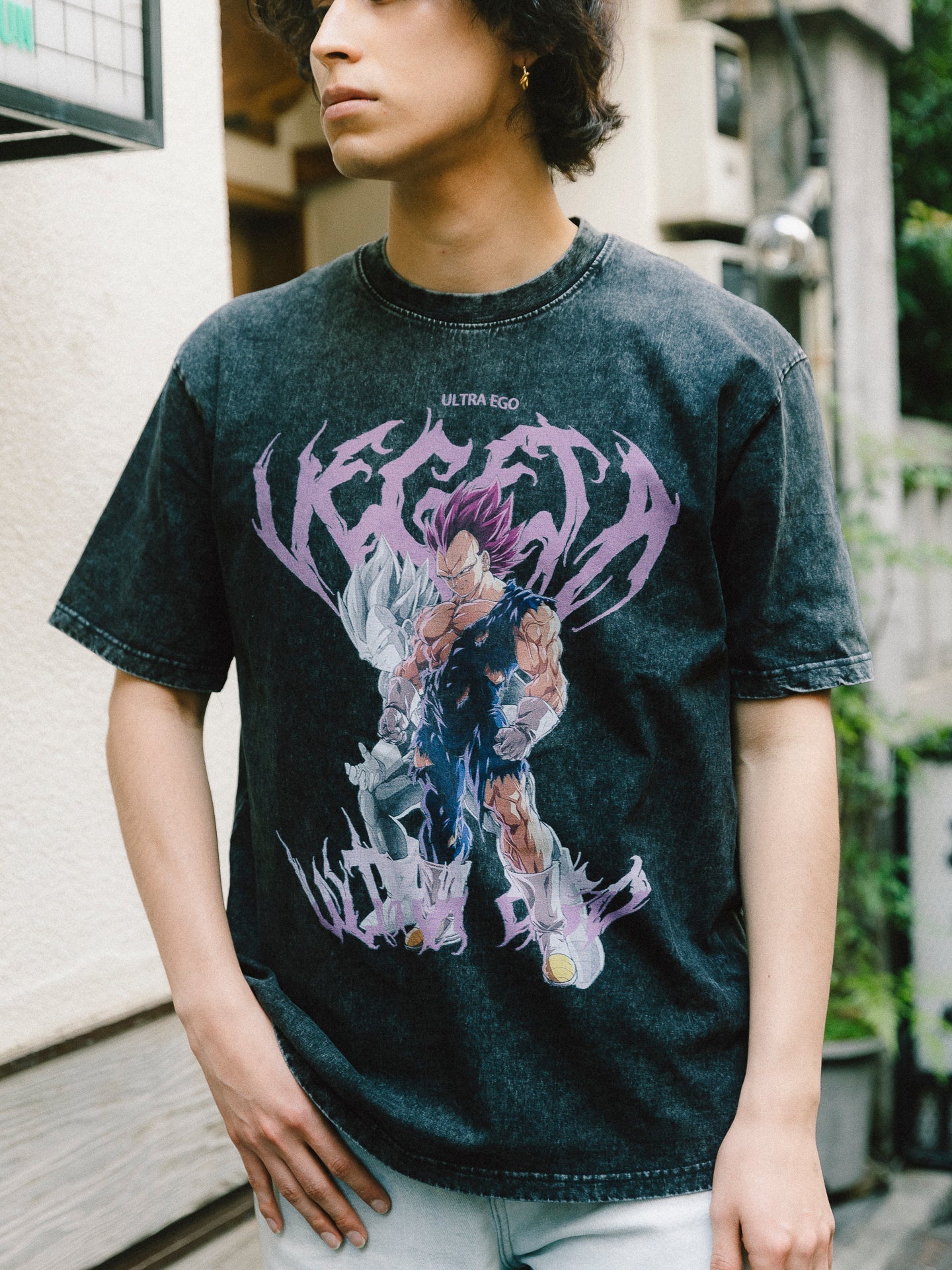 VEGETA ULTRA EGO VINTAGE OVERSIZE TEE