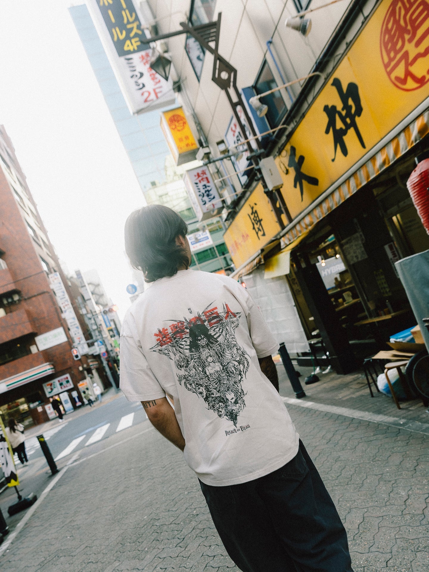AoT 'Freedom' 2-Sided Vintage Tee