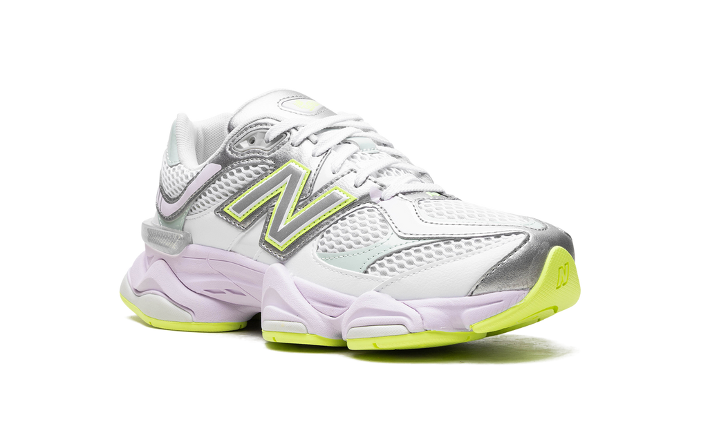NB 9060 White Silver Metalic Taro